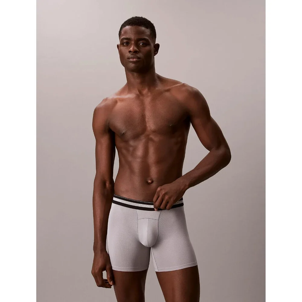 Calvin Klein Icon Active Mesh Underwear Men's S Multi Boxer Brief 3-Pack JAX2132